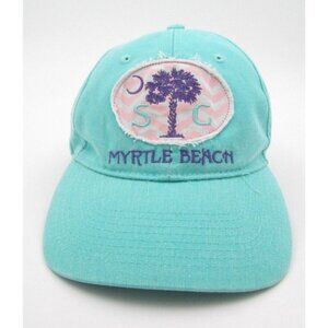 Women Myrtle Beach South Carolina Embroidered Adjustable Hat (B)